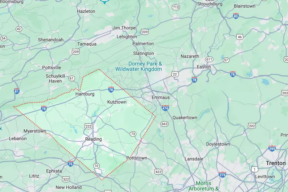 Berks County PA (Google Maps)