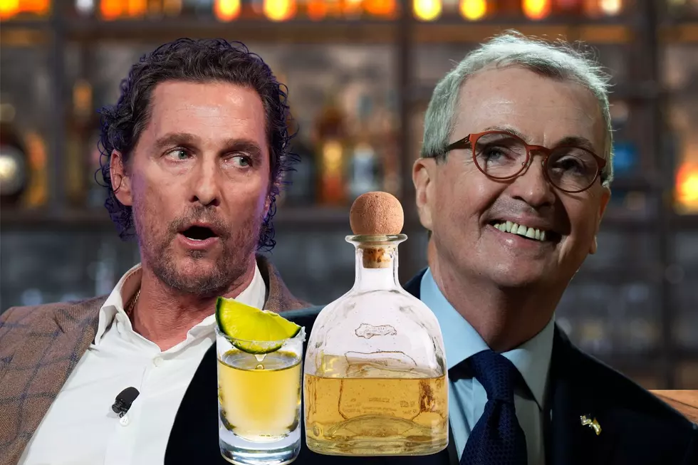 Drinking buddies: Matthew McConaughey and NJ Gov. Phil Murphy