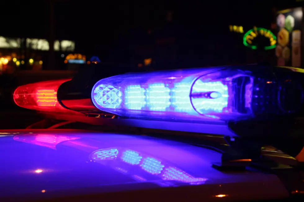 Emergency lights at night