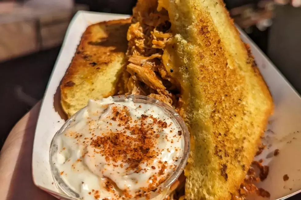 Bearded One BBQ's buffalo chicken grilled cheese (Facebook)