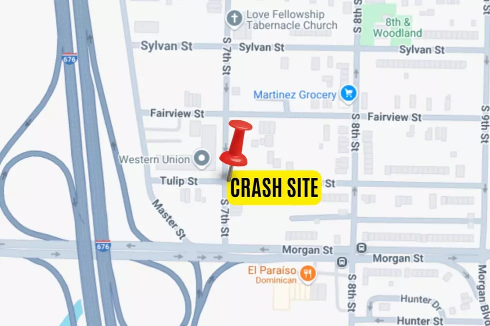 Camden site of deadly hit and run (Google Maps, Canva, Townsquare Media Illustration)