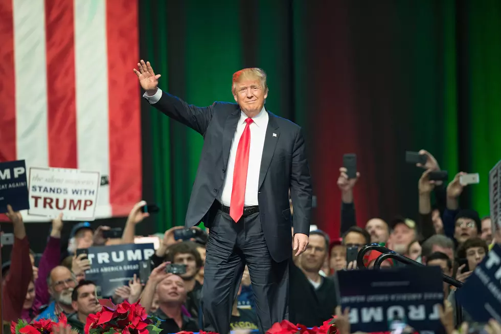 Donald Trump Campaigns In Grand Rapids