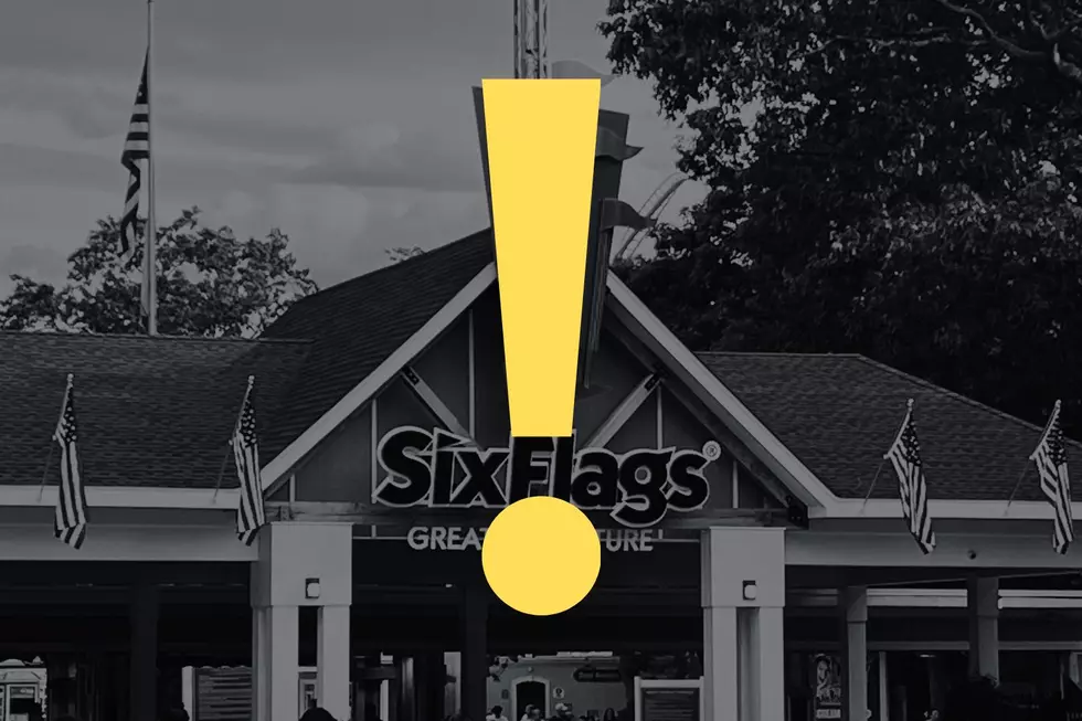 Six Flags Great Adventure Statement Explanation point