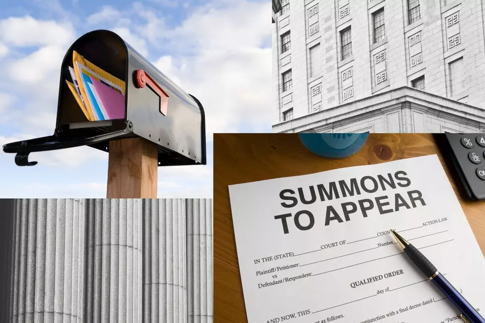 Court summons to appear / mail