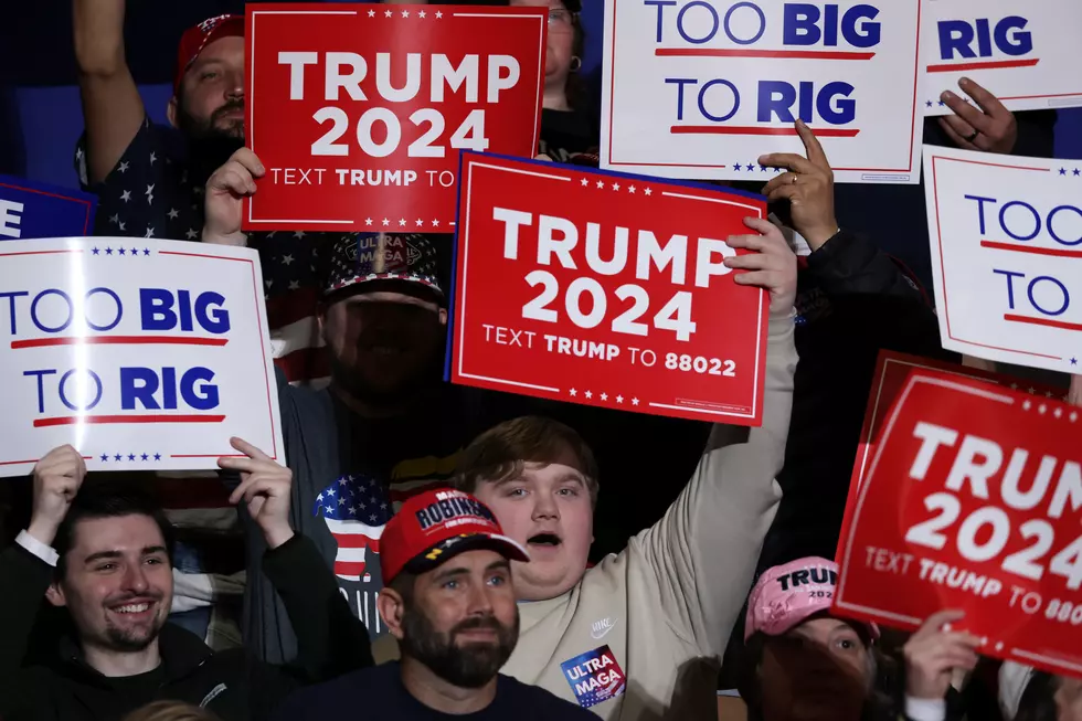 Former President Trump Holds Campaign Rally In Greensboro, North Carolina