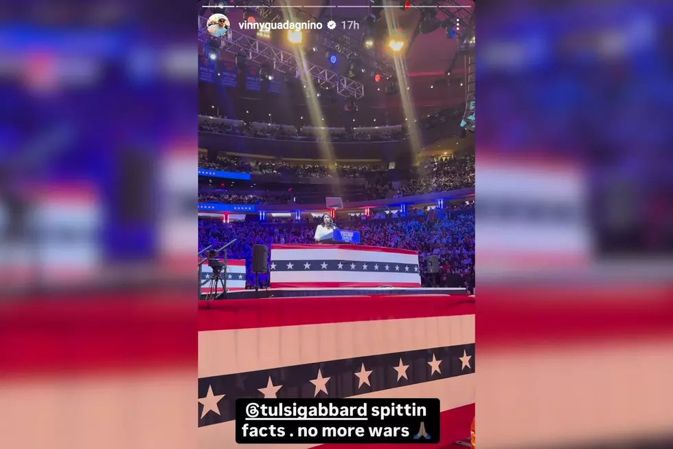 Tulsi Gabbard, Vinny Guadagnino via Instagram stories