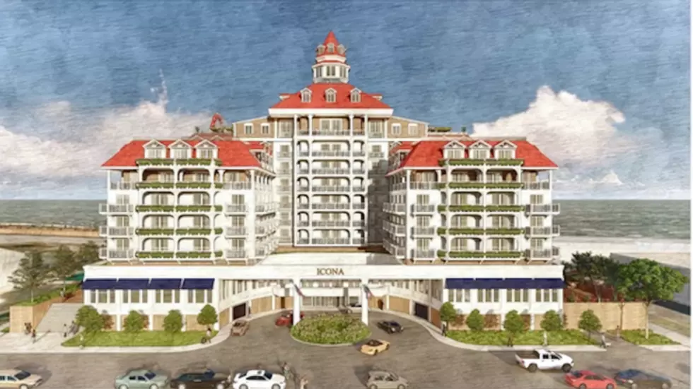 A rendering of the proposed ICONA in Wonderland hotel proposed for the site of the now closed Wonderland Pier in Ocean City, NJ Photo: ICONA Resorts