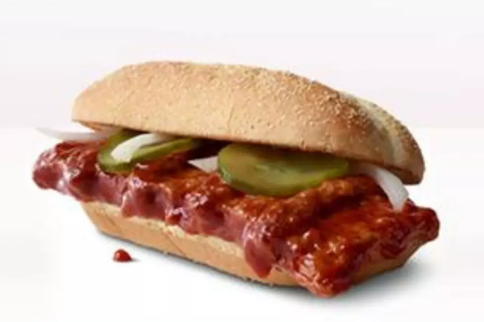 McDonald's McRib sandwich (McDonald's)