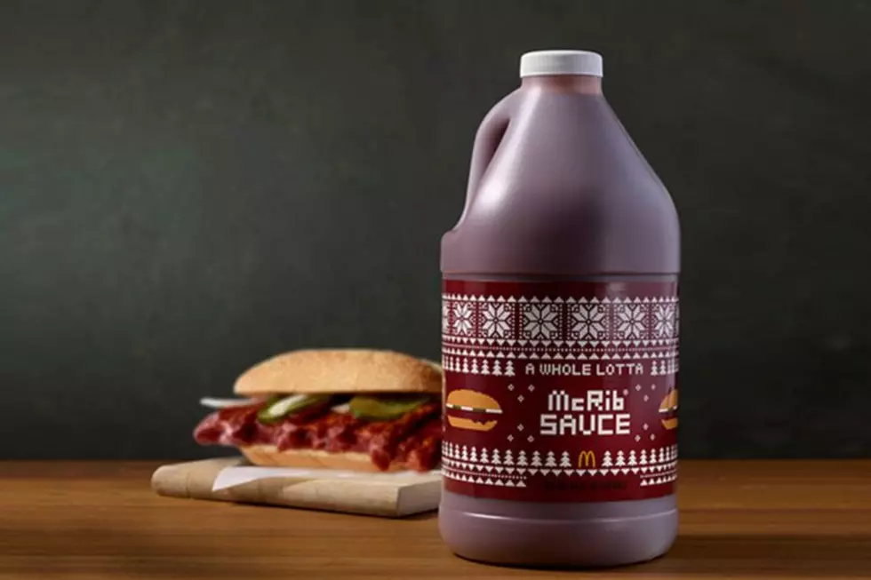 McRib sauce in a jug (McDonald's)