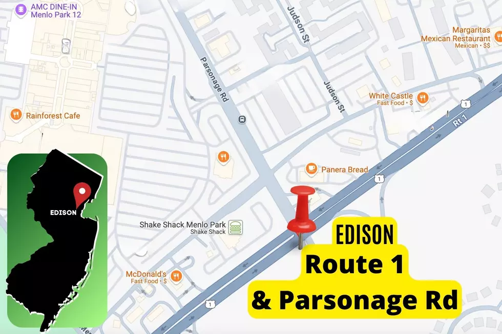 Parsonage Road at Route 1 (Google Maps, Canva, Townsquare Media Illustration)