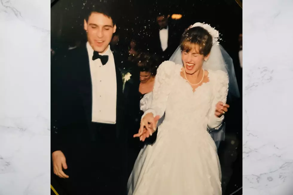 The Spadeas on their wedding day