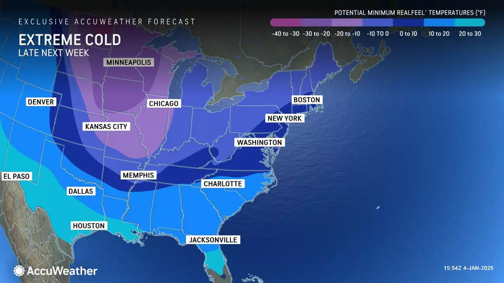 Extreme cold will be a consistent theme through the first half of January, with high temperatures barely reaching the 30s. (Accuweather)