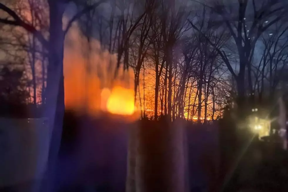 Wildfire in Gloucester Township 3/1/25