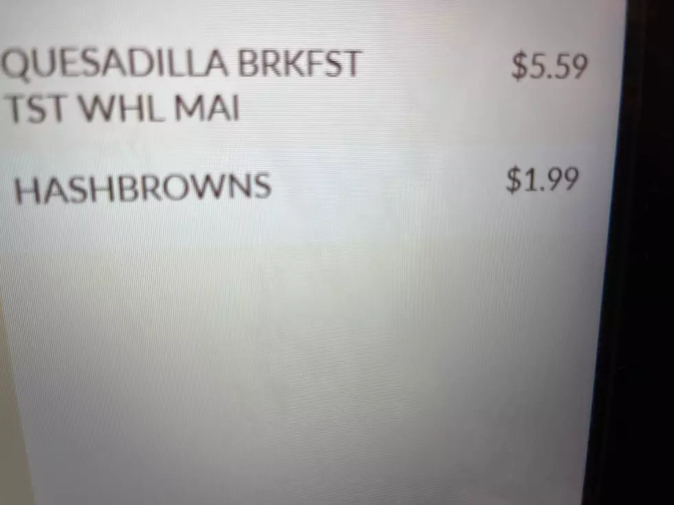 Hashbrown prices March 4 2025 at Wawa