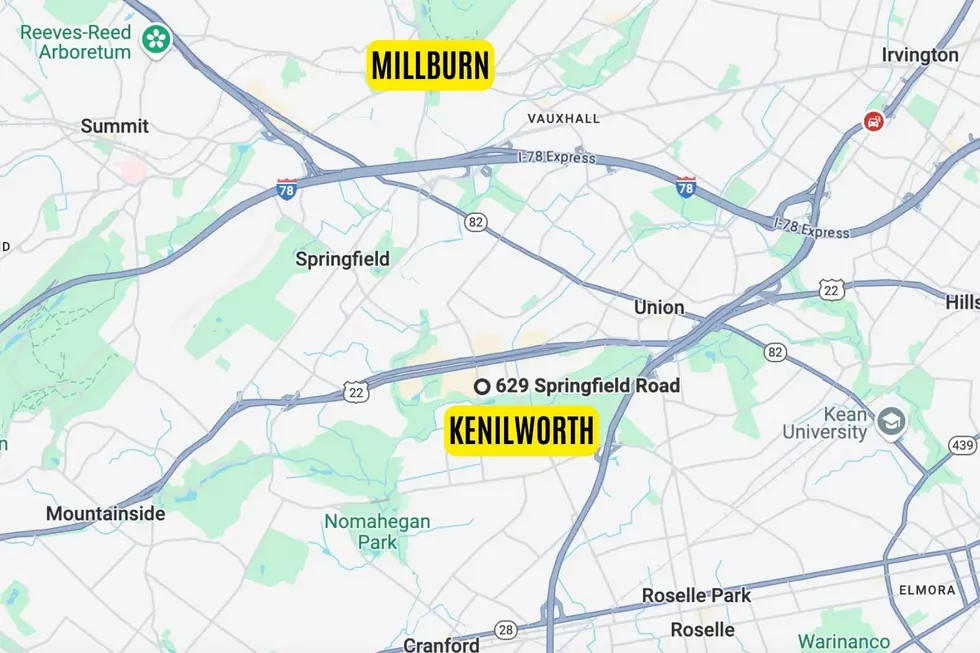 Kenilworth, Millburn (Google Maps Canva, Townsquare Media Illustration)