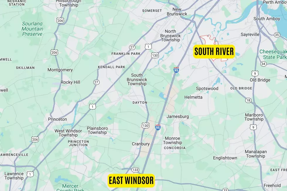 Map East Windsor South River (Google Maps, Canva, Townsquare Media Illustration)