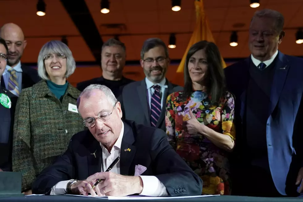 Gov. Phil Murphy signs an executive order in 2019 committing the state to produce 7,500 megawatts of electricity through wind energy by 2035.