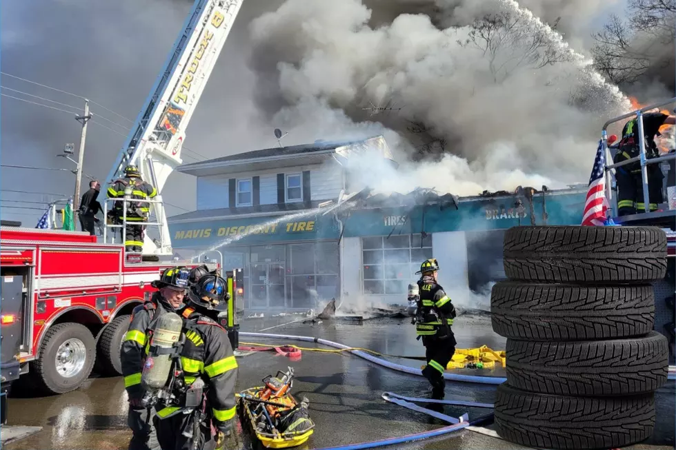 A pile of garbage may be to blame for a fire that destroyed NJ tire shop