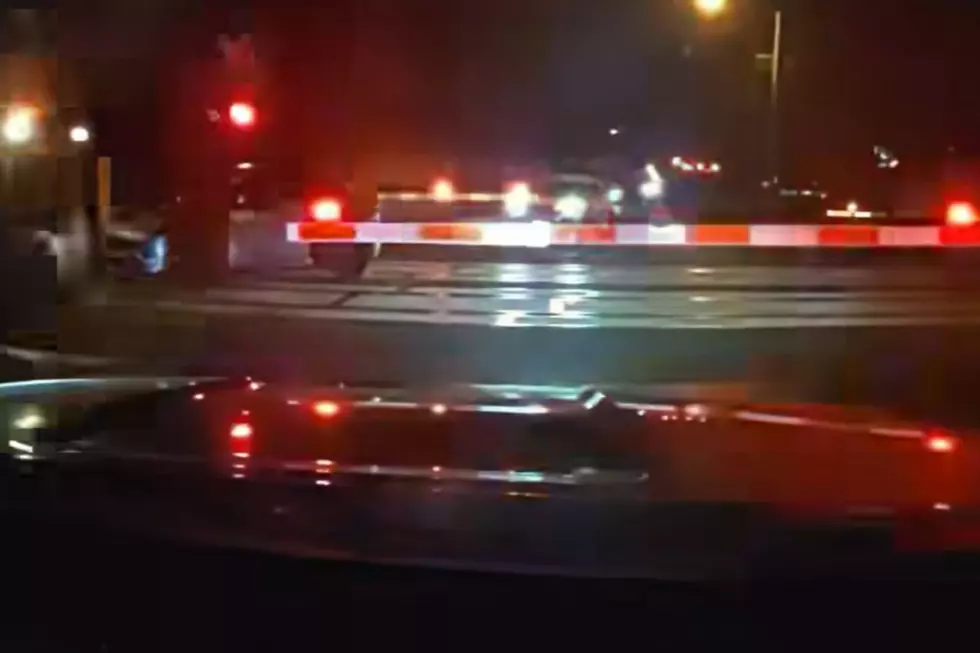 Train strikes a car stuck on the track on New Brunswick Ave 5/12/25