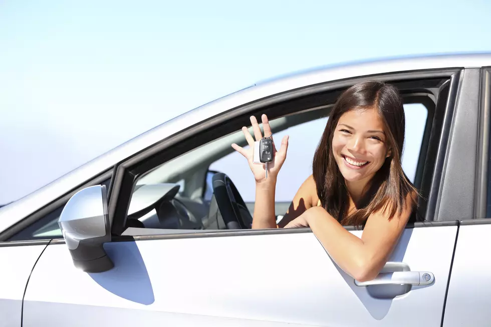Car driver woman