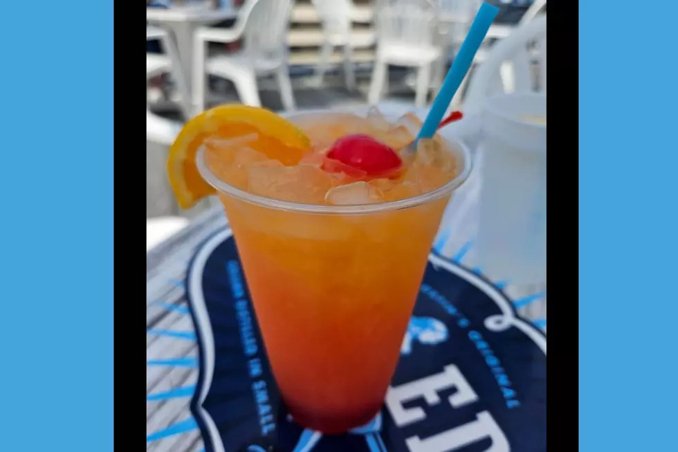 A tequila sunrise at Martell's Tiki Bar in Point Pleasant Beach (Jen Ursillo)