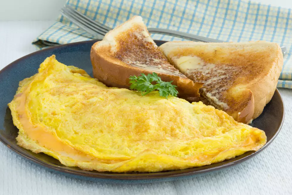 Omelette for breakfast