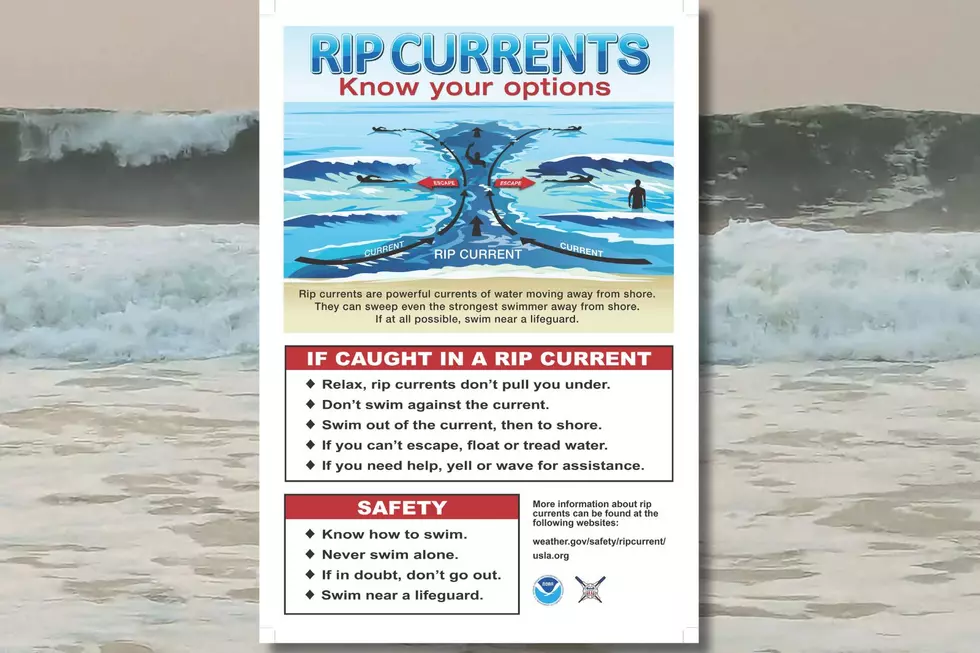 Rip current tips, Bradley Beach
