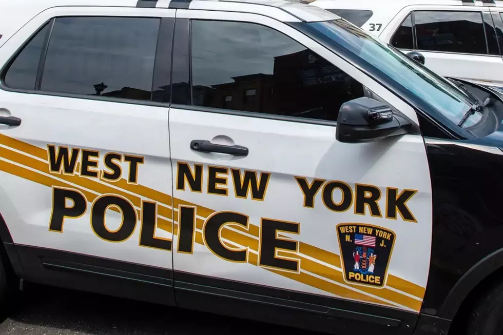 A West New York police vehicle