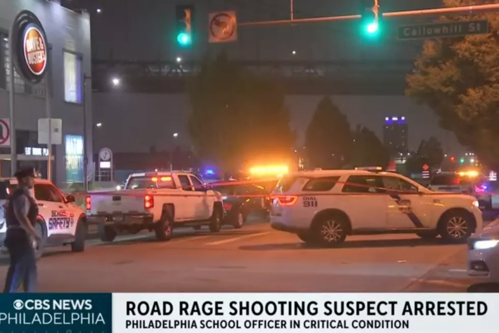 The scene of the June 29, 2025 shooting of a Philadelphia School Safety Officer