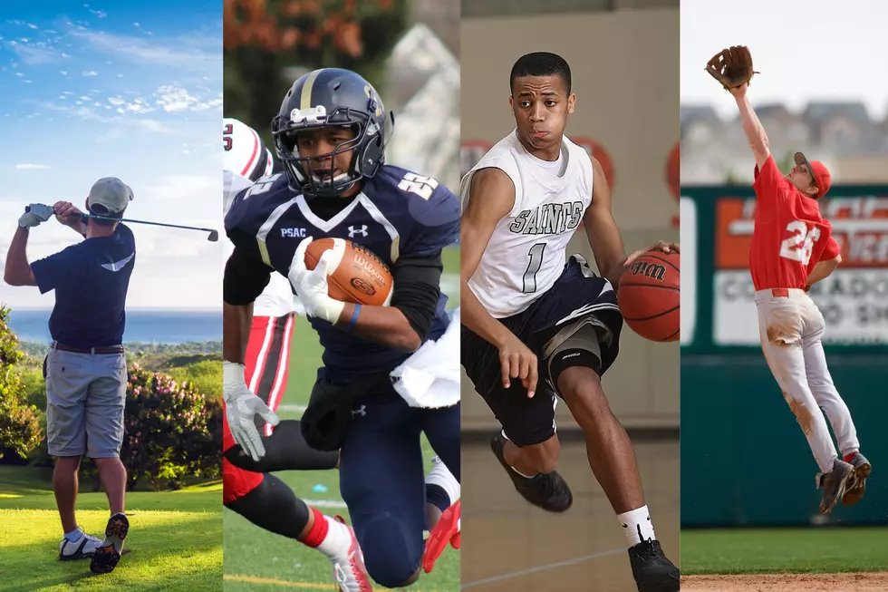 Golf, Football, Basketball, Baseball