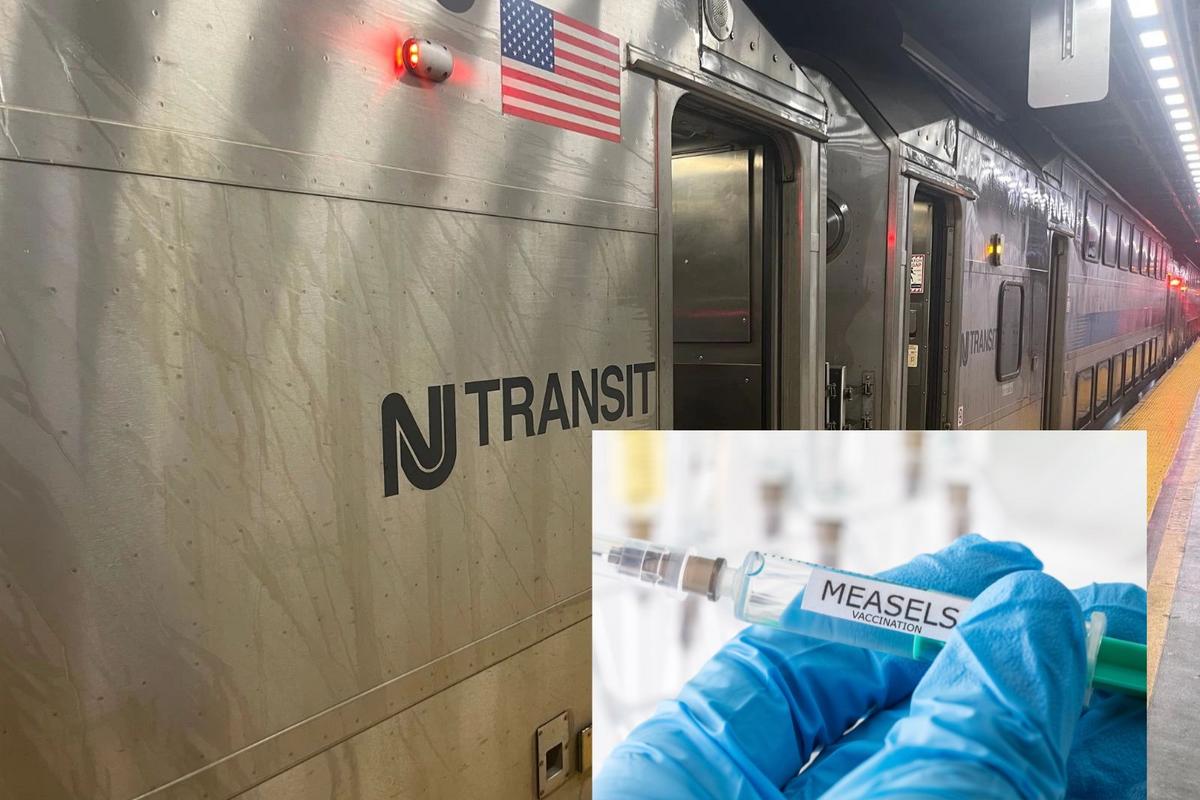 Infected man may have exposed transit riders to measles
