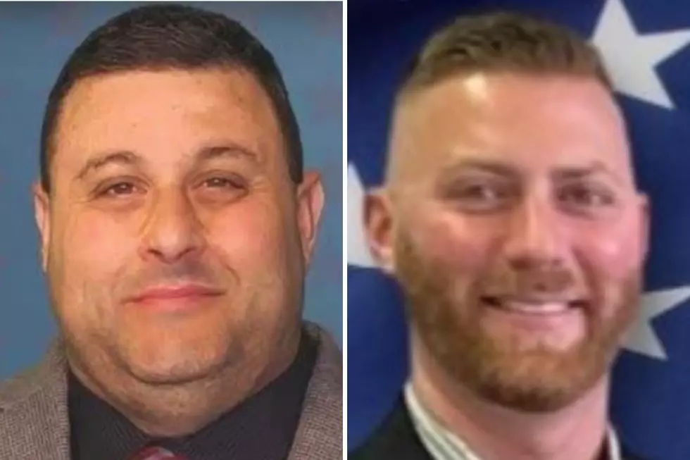 Howell Mayor John Leggio, at left, and Councilman Ian Nadel (Howell Township)
