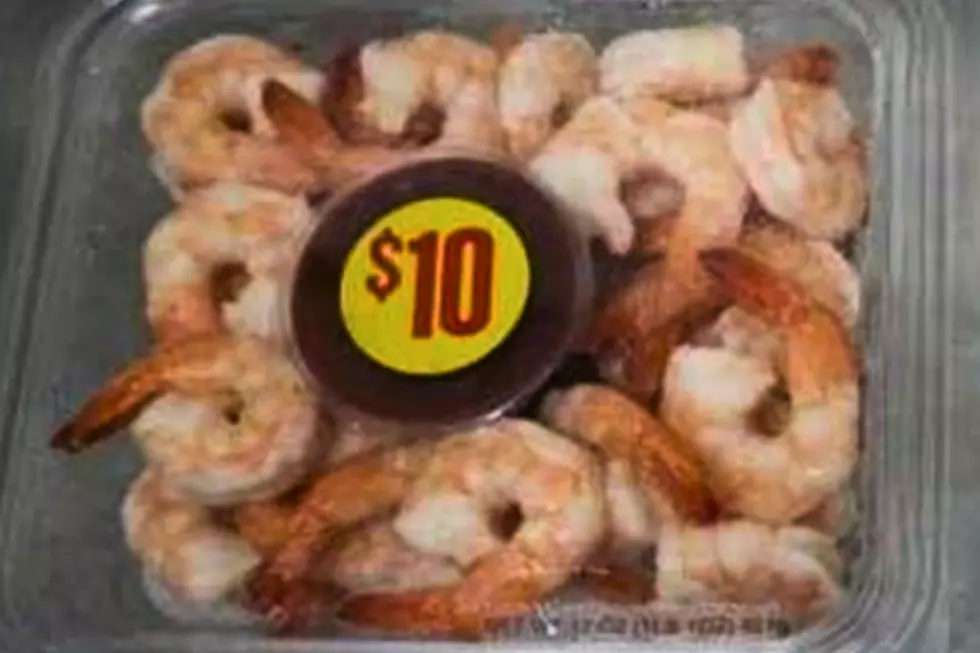 Recalled frozen Kroger shrimp that could potentially be contaminated with Cs-137 (Food & Drug Administration)