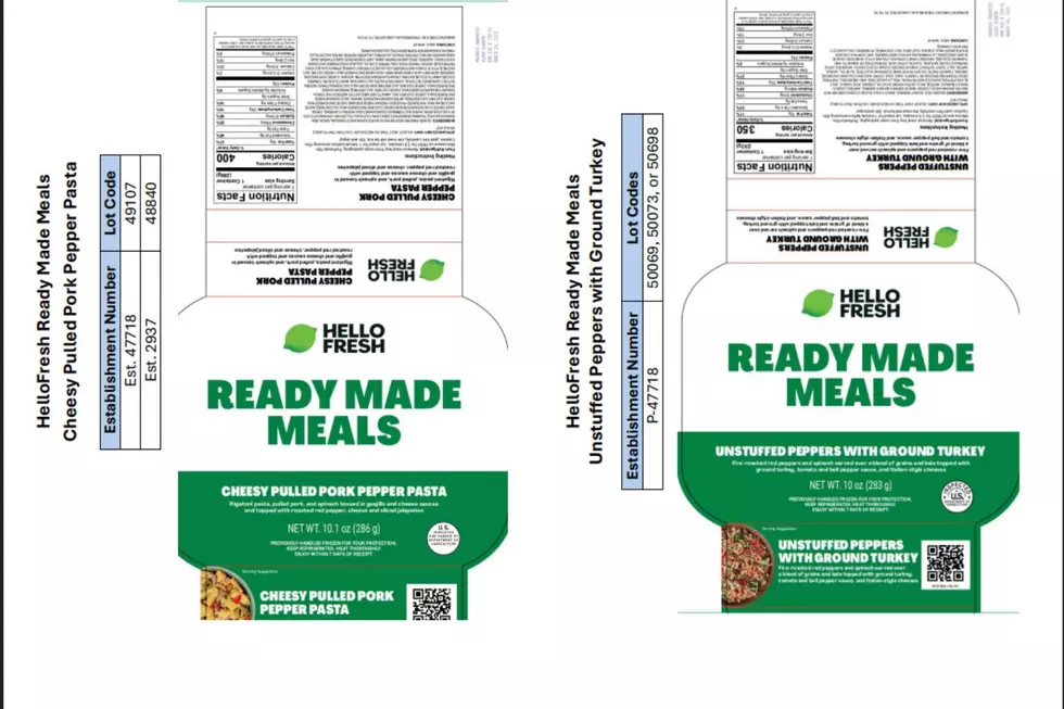 Some pre-packaged meals from HelloFresh, Marley Spoon, and Blue Apron may be contaminated with Listeria, the USDA reports (Canva/Facebook logos)