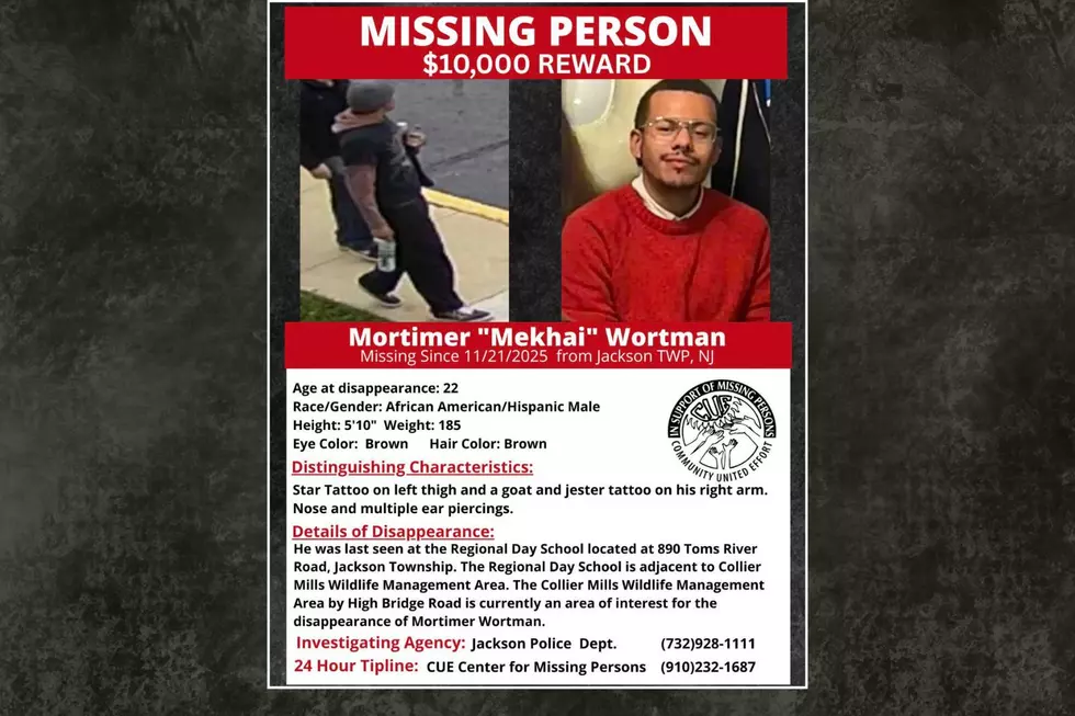 Missing person flyer for Mortimer