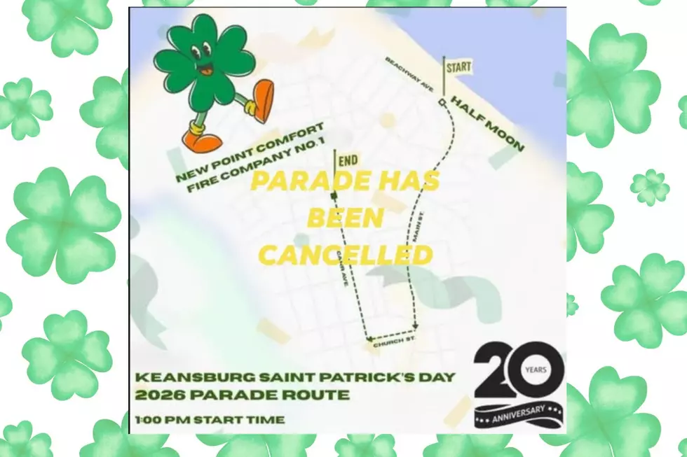 Announcement about Keansburg St. Patrick's Day Parade