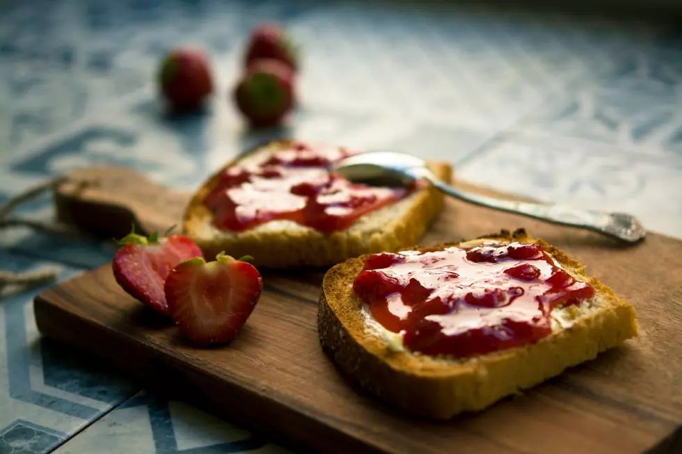 Peanut butter and jelly sandwich