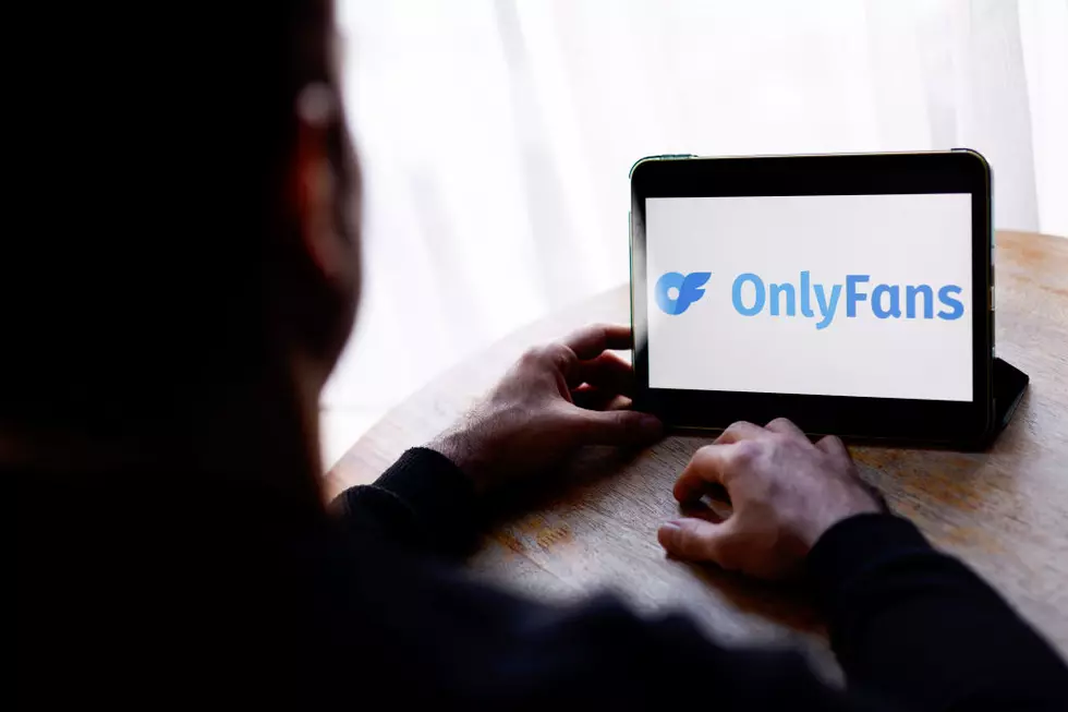 LONDON, ENGLAND - NOVEMBER 16: The OnlyFans Logo is displayed on a tablet. (Photo by John Phillips/Getty Images for OnlyFans)