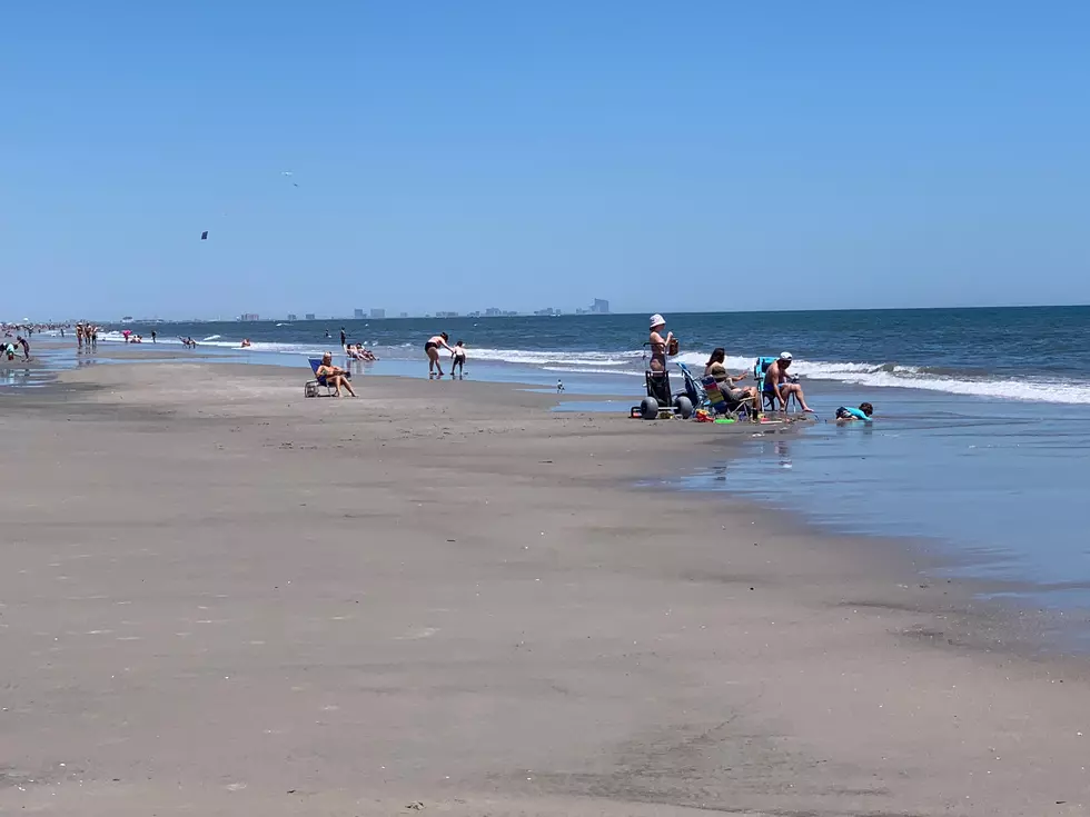 The water at Strathmere almost 70 today — and that’s not just good news