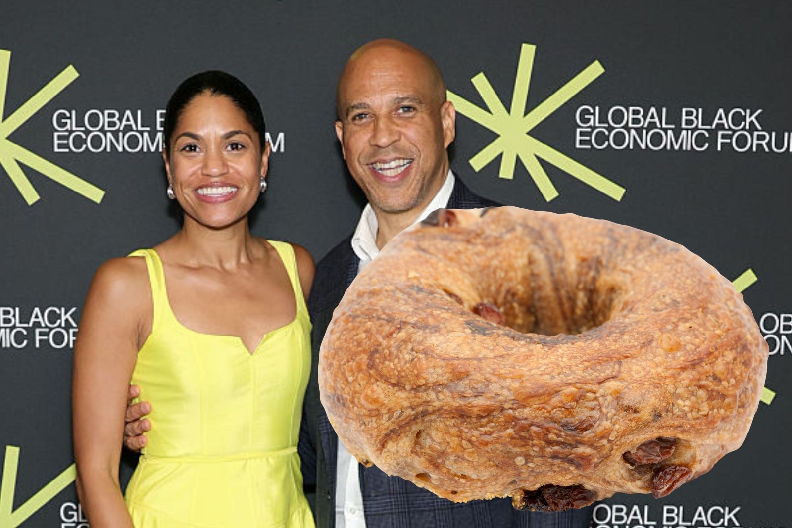 Cory Booker's wife's baffling bagel order news image