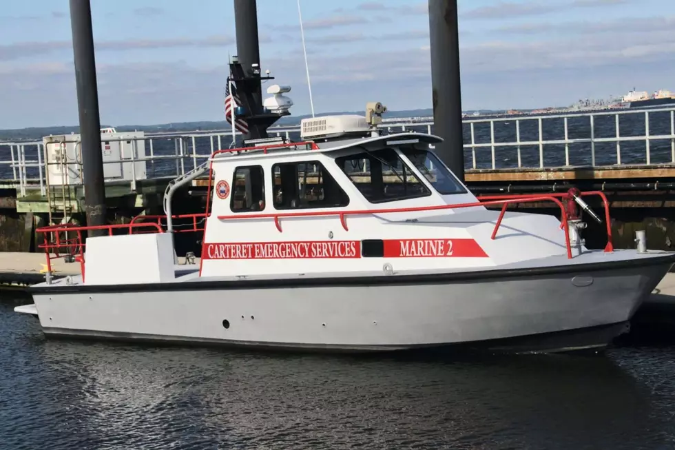 Carteret Emergency Services Marine Unit before it was breached by a whale