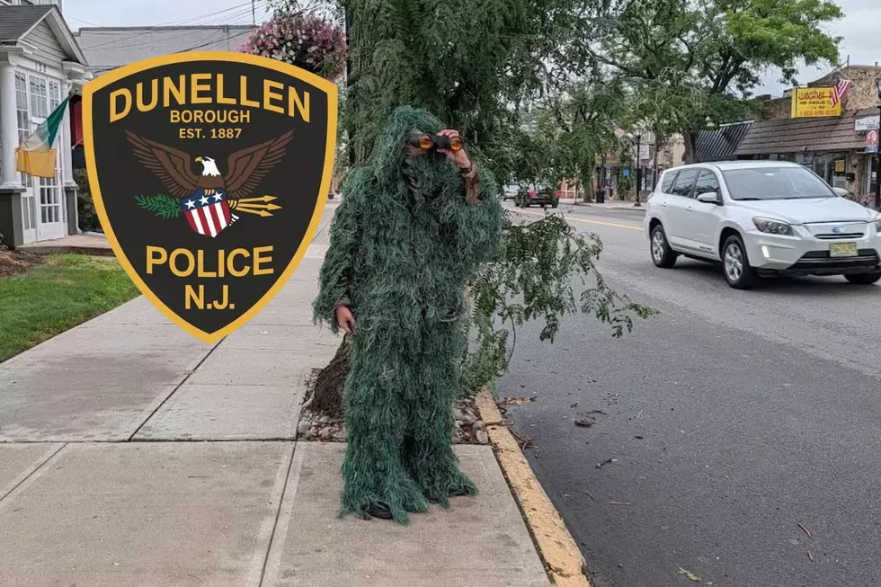 You won't believe what this 'shrub' was really doing on a NJ road