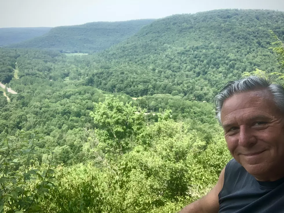 EJ on a hike in Sullivan County, PA | photo by EJ