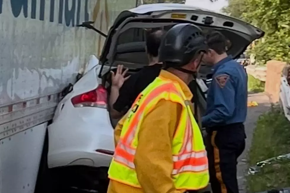 This car accident in Millstone will fuel your driving nightmares