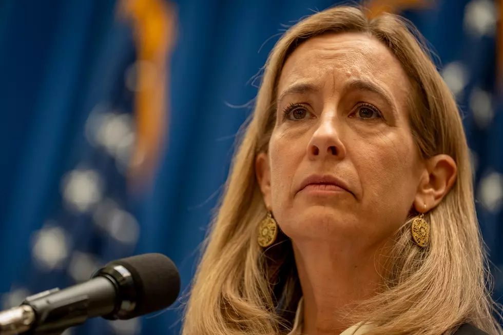 Gov. Mikie Sherrill in the media room of the statehouse in Trenton on July 21, 2026. (Office of Governor/Tim Larsen)