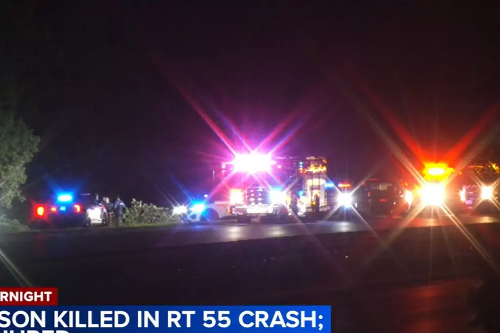 A traffic stop turned deadly on Route 55 — and a 5-year-old was left walking alone
