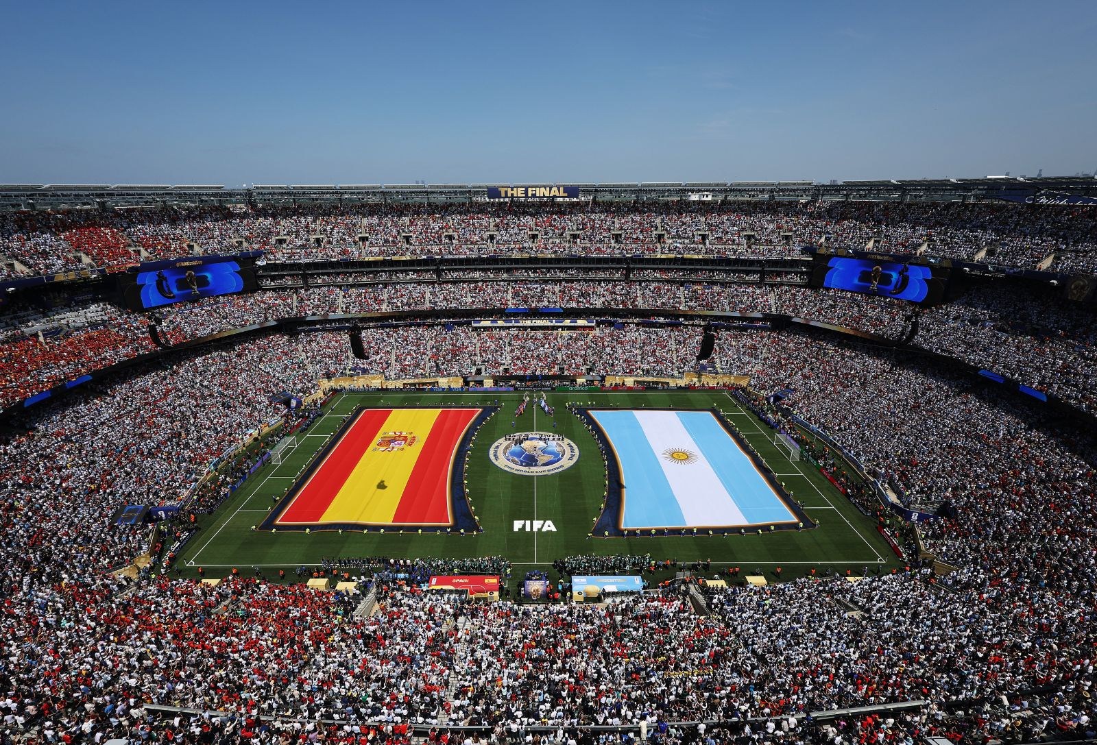 MetLife Stadium during international soccer tournament matches hosted in New Jersey
