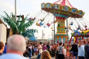Viral video shows guests stranded upside down on Ocean City ride