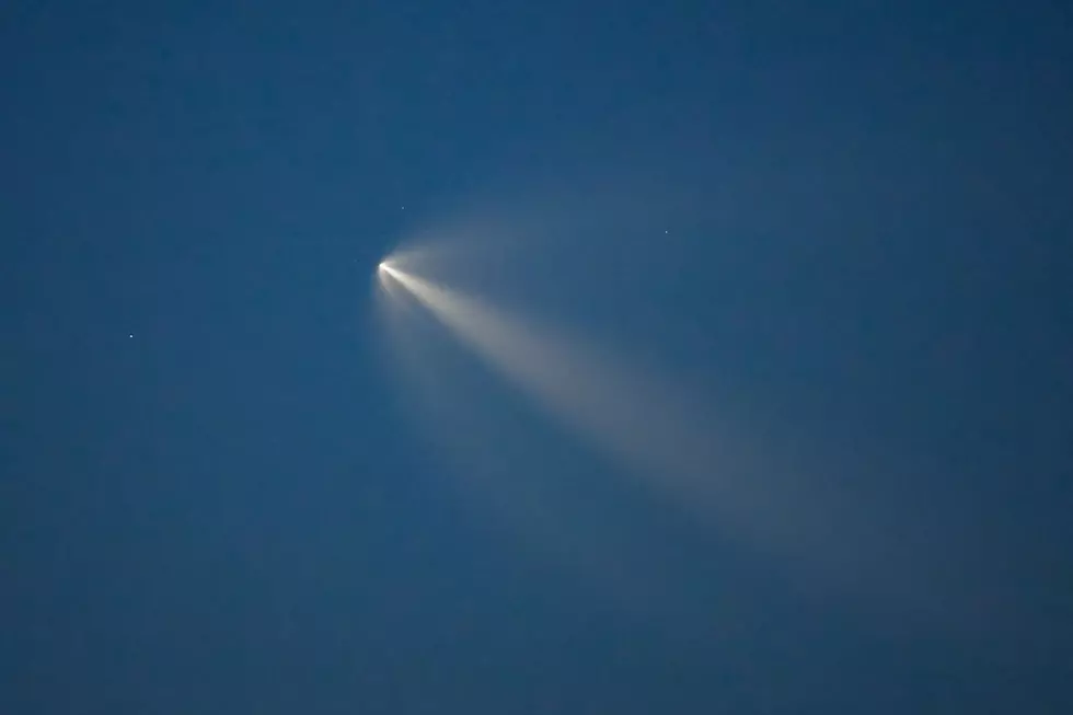 Space X launch over the Shelter Cove section of Toms River Tuesday, Aug. 25, 2026
