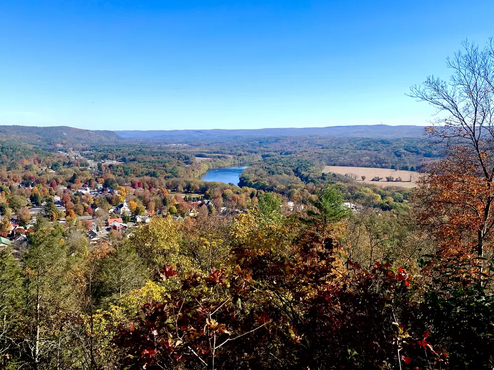 View of NJ highlands from Milford PA | photo by EJ